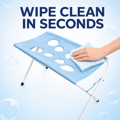 Wipe the mesh clean in seconds